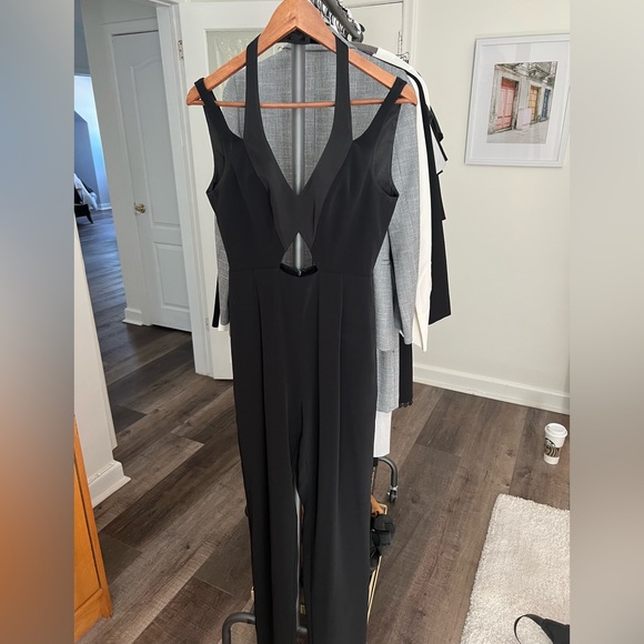MARCIANO Black Halter Neck Jumpsuit, Size Small - Picture 2 of 11
